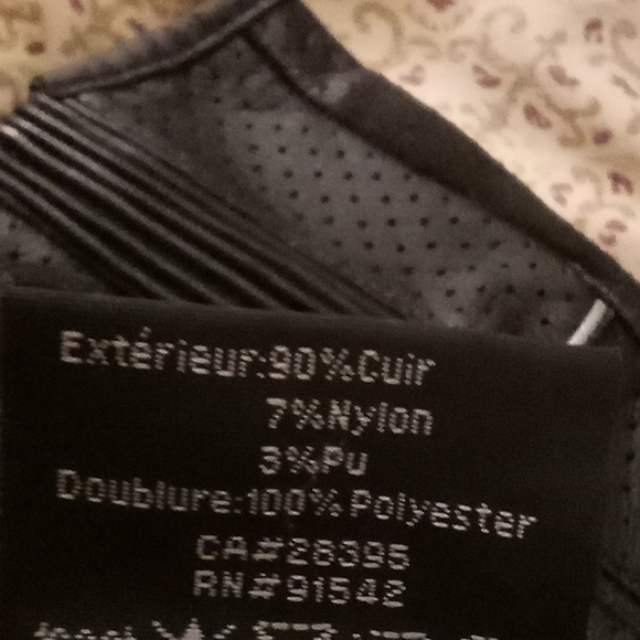 Can-Am Leather size G/L black-gray colors - Picture 10 of 11